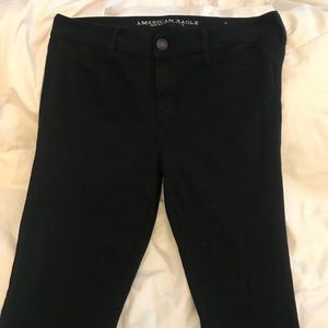 Black jeggings